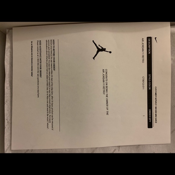 Jordan 11 Jubilee (25th Anniversary) Size 12 Mens - Picture 3 of 5